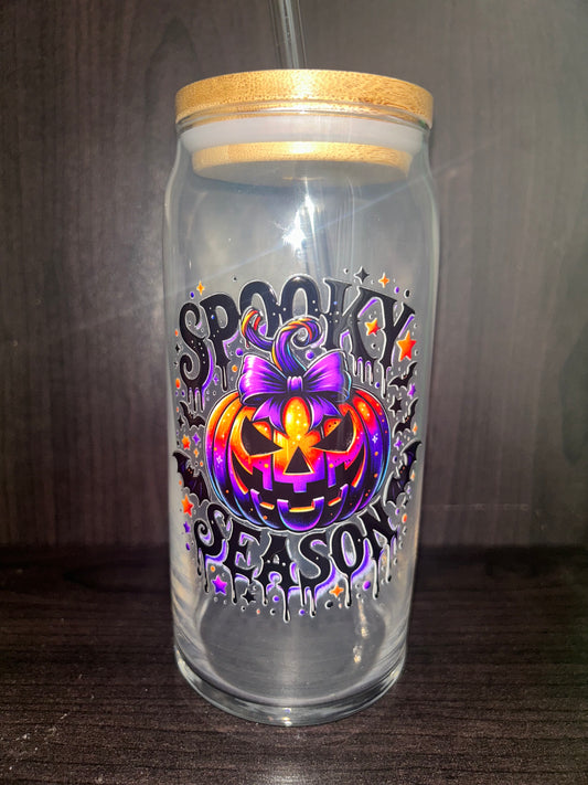 Spooky Season Glass