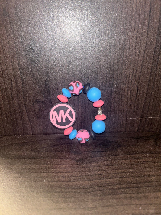 Pink M Cup Charm